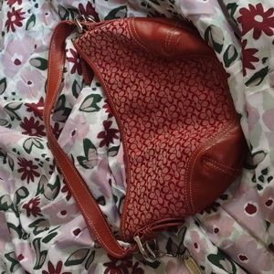 Vintage coach mini shoulder bag
